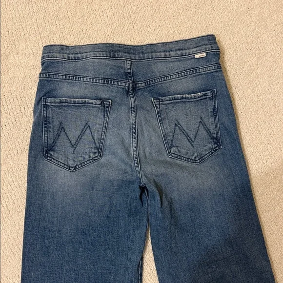 Mother Jeans The Tab Roller Skimp Wide Leg Jeans (only worn once!) - Picture 3 of 9
